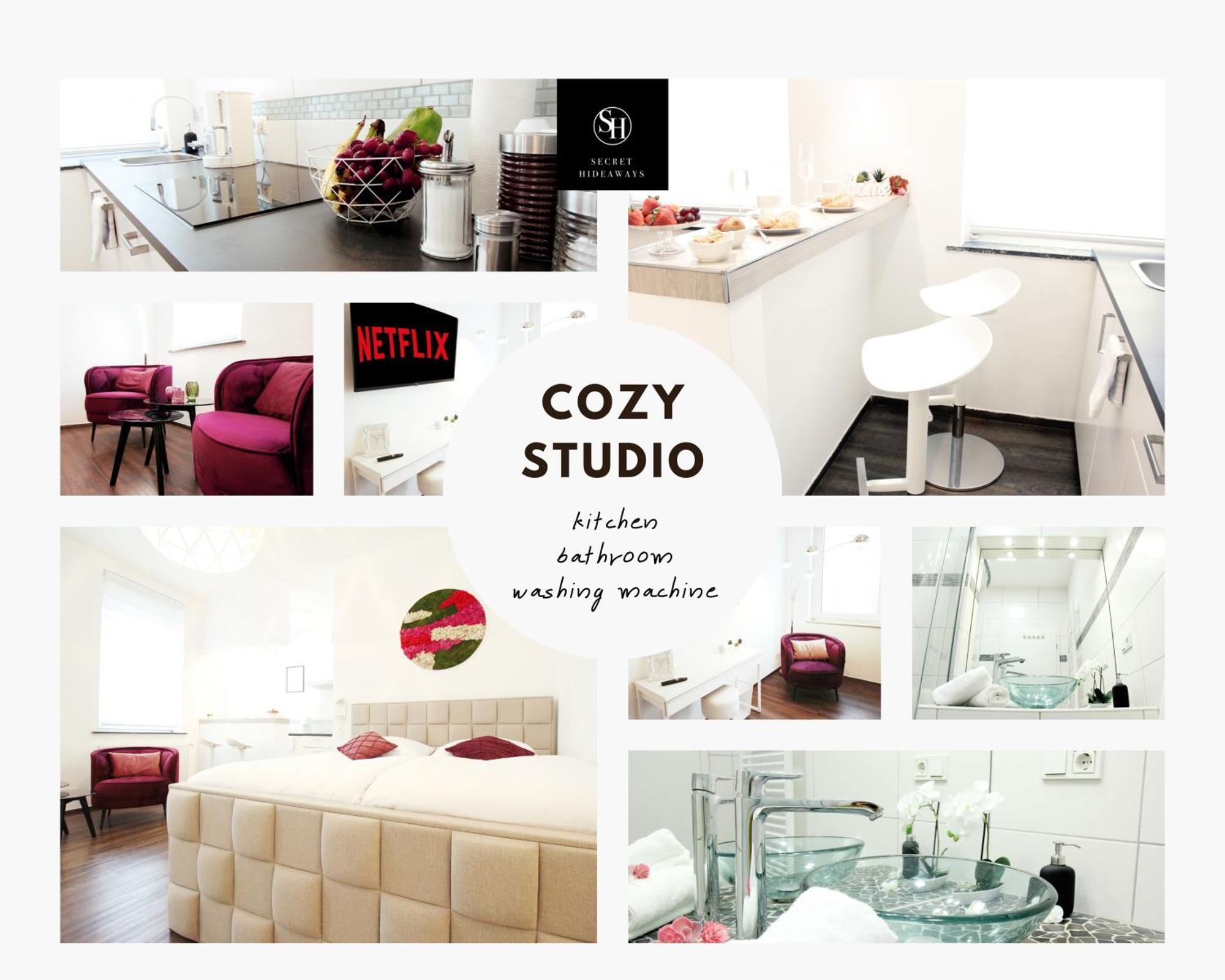 Secret Hideaways Cozystudio Superior Apartments Mit Wifi L 450M Bis Uni L Messe L Flughafen L Zoo 杜伊斯堡 外观 照片